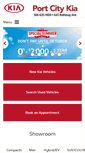 Mobile Screenshot of portcitykia.com